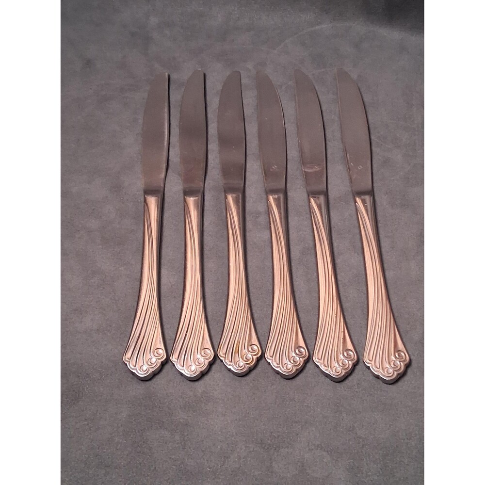 Northland Delius Dinner Knives Set of 6 Stainless Korea